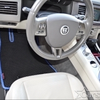 Двухслойные коврики EVA на Jaguar XF I 2WD (2007-2015)
