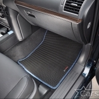 Двухслойные коврики EVA на Lexus GX II 460 рестайл 3 ряда (2013->)