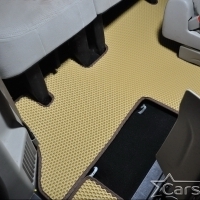 Автомобильные коврики EVA на Chrysler Grand Voyager V (2008->) 2 ряд: кресла 1+1 убираются в пол