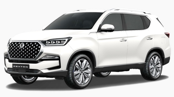 Двухслойные коврики EVA для KGM Rexton (2023->)